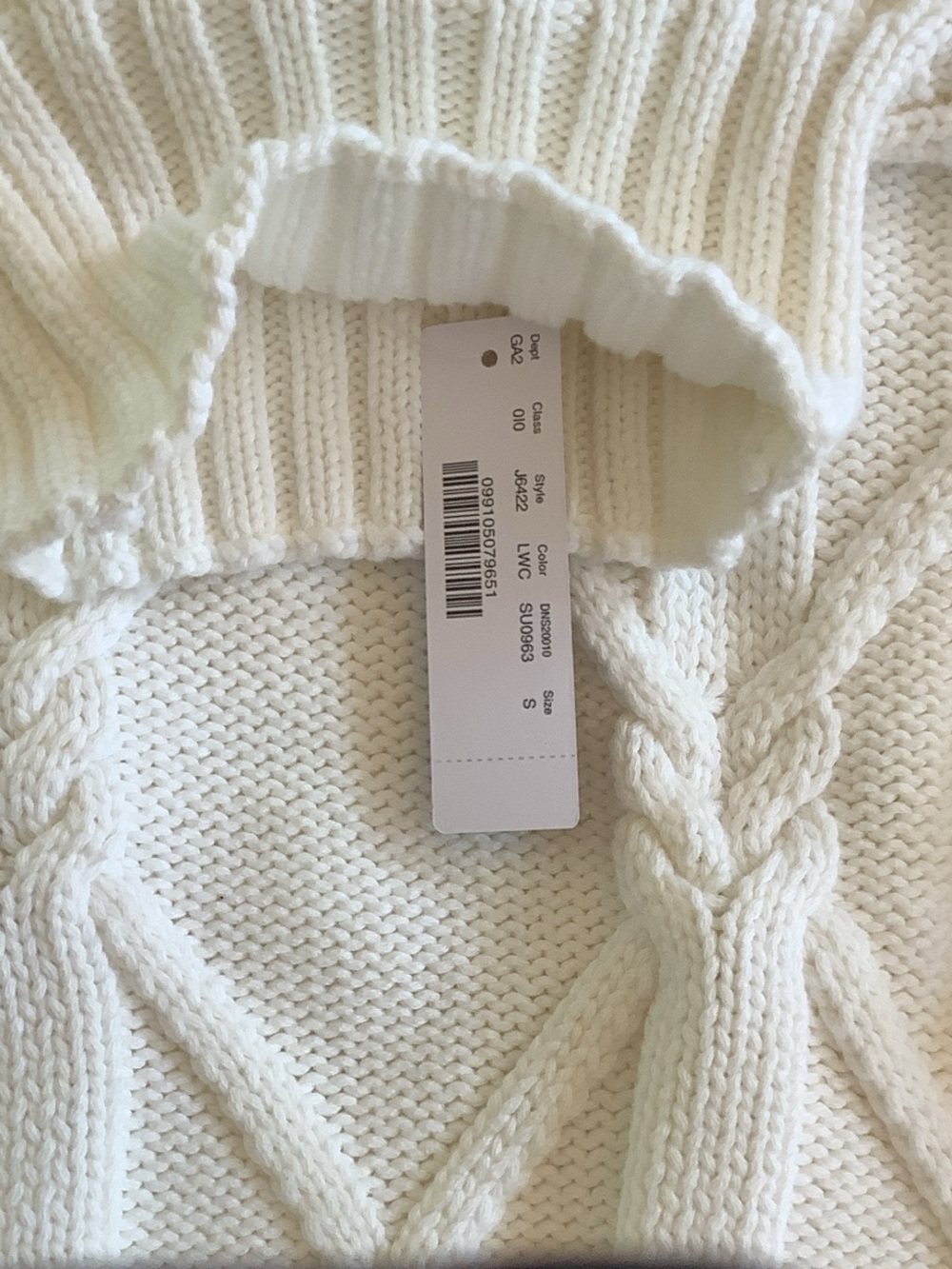 J. Crew Collection Cable-Knit Turtleneck Sweater - Picture 2 of 6